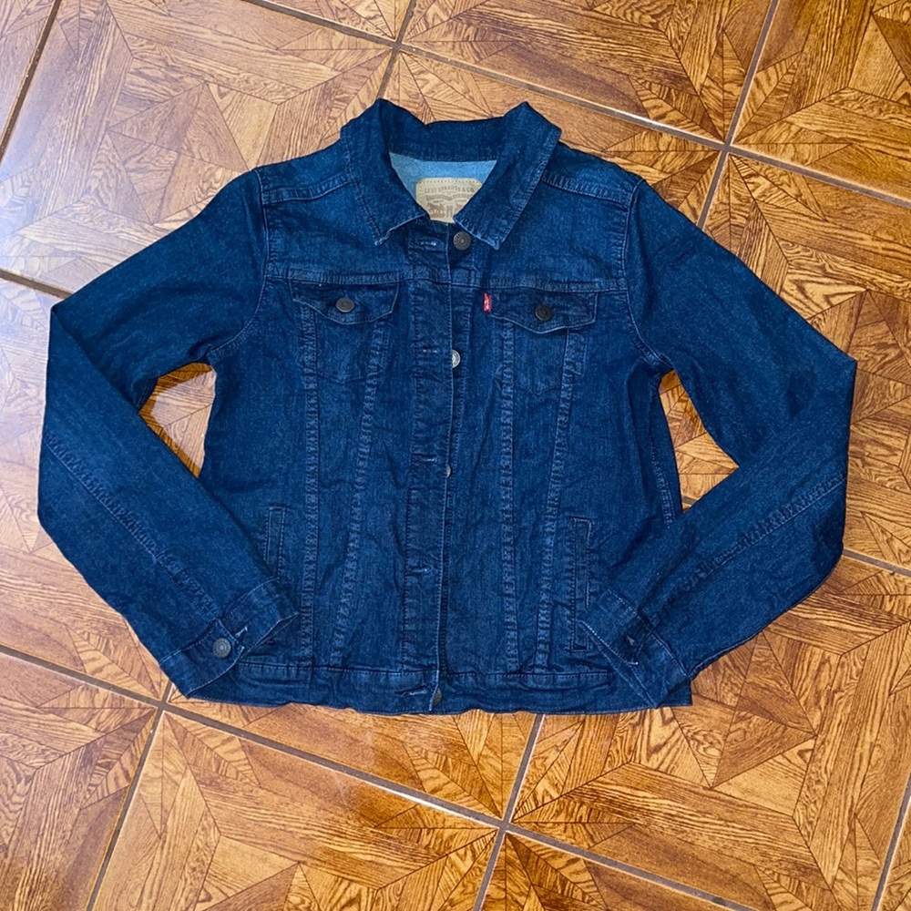 NWOT Levi Strauss Dark Denim XL Jacket